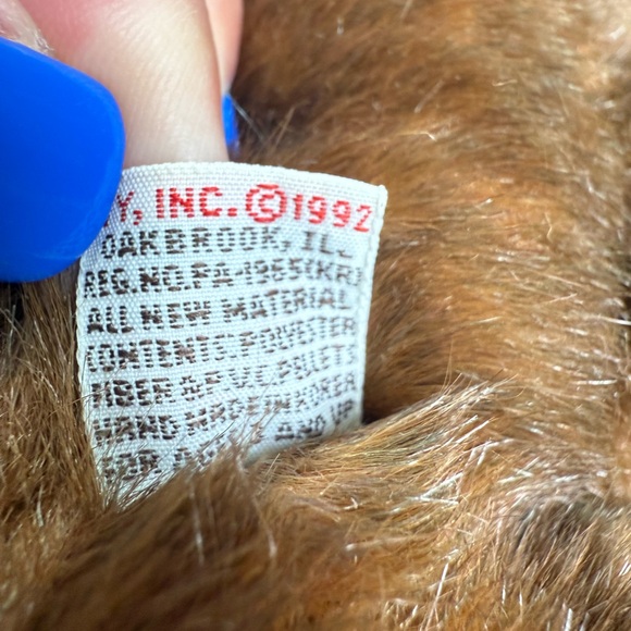 Vintage Ty Plush‎ Bear - Picture 2 of 4